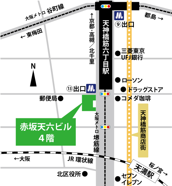 ステーションカンパニー株式会社の地図